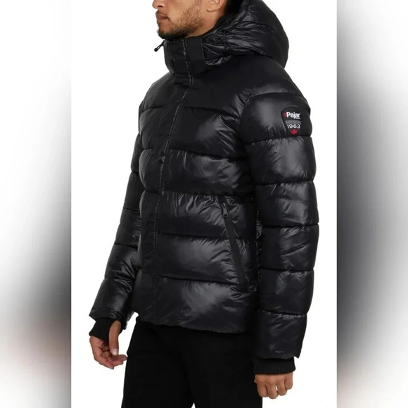 🥶HOST PICK🥶PAJAR Jeremiah Puffer Authentic Winter Jacket gift Knit Hat Mens L - Picture 2 of 16